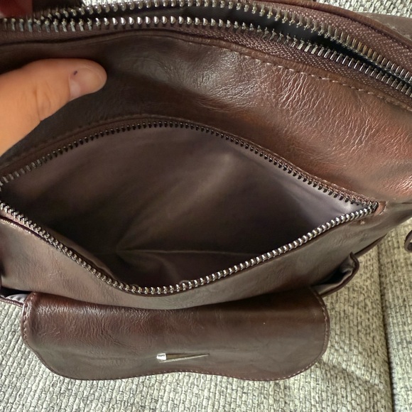 Brown Leather Backpack - Picture 6 of 6